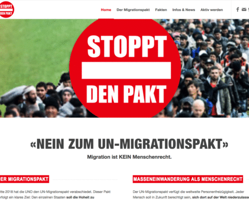 Stoppt den Migrationspakt Schweiz