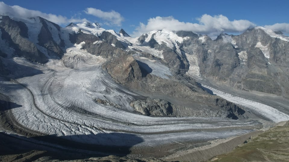 Gletscherschwund in der Schweiz: 10% Volumen weniger in nur zwei Jahren.