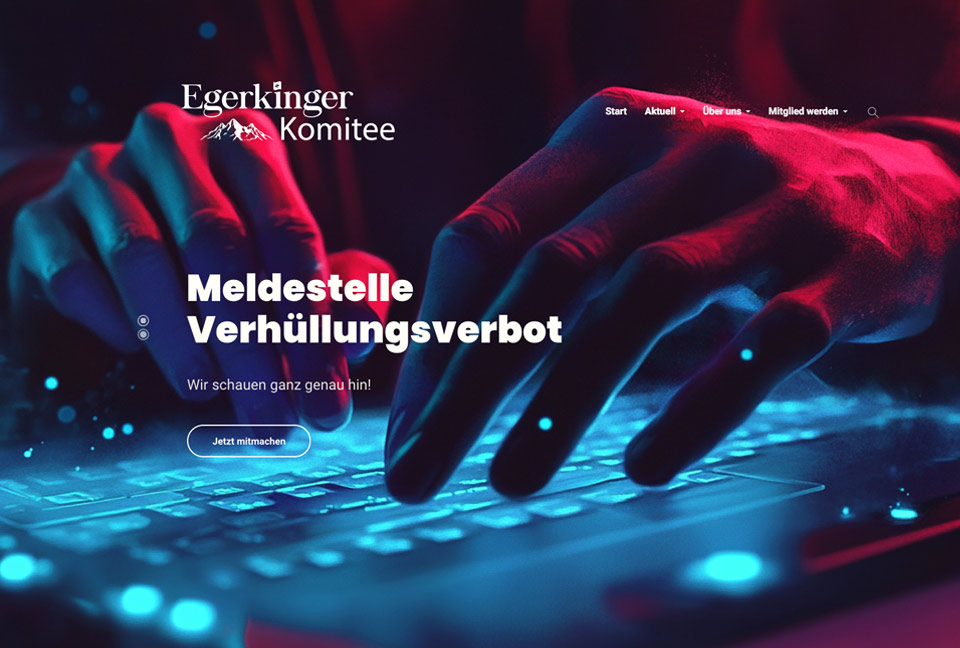 Ab 2025 gilt das Verhüllungsverbot in der Schweiz. Verstösse können beim Egerkinger Komitee gemeldet werden.